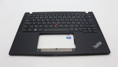 Lenovo ThinkPad X13 Gen 4 Keyboard Palmrest Top Cover Black Backlit 5M11L85893