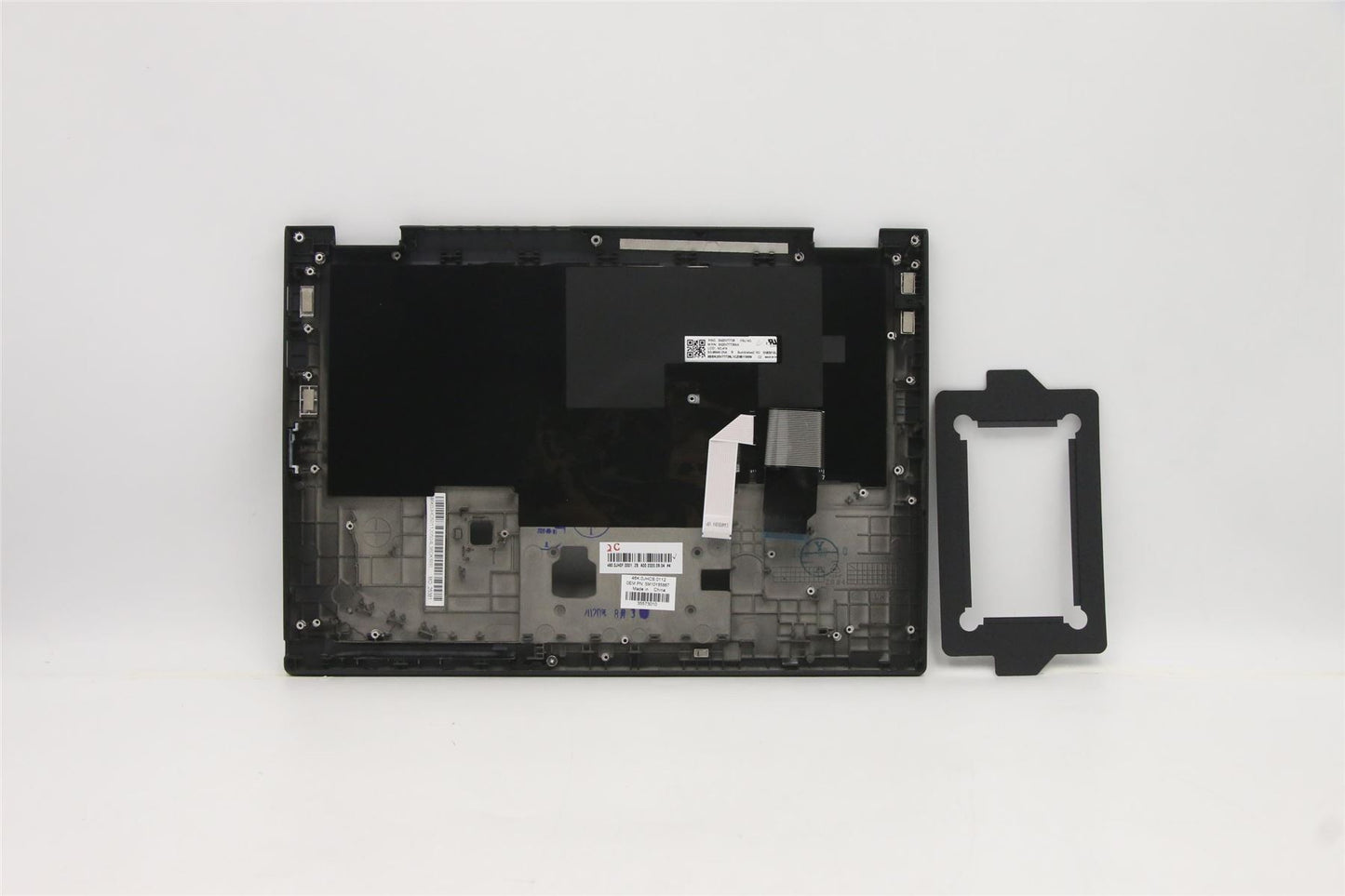 Lenovo Yoga X13 1 Keyboard Palmrest Top Cover Norwegian Black Backlit 5M10Y85866