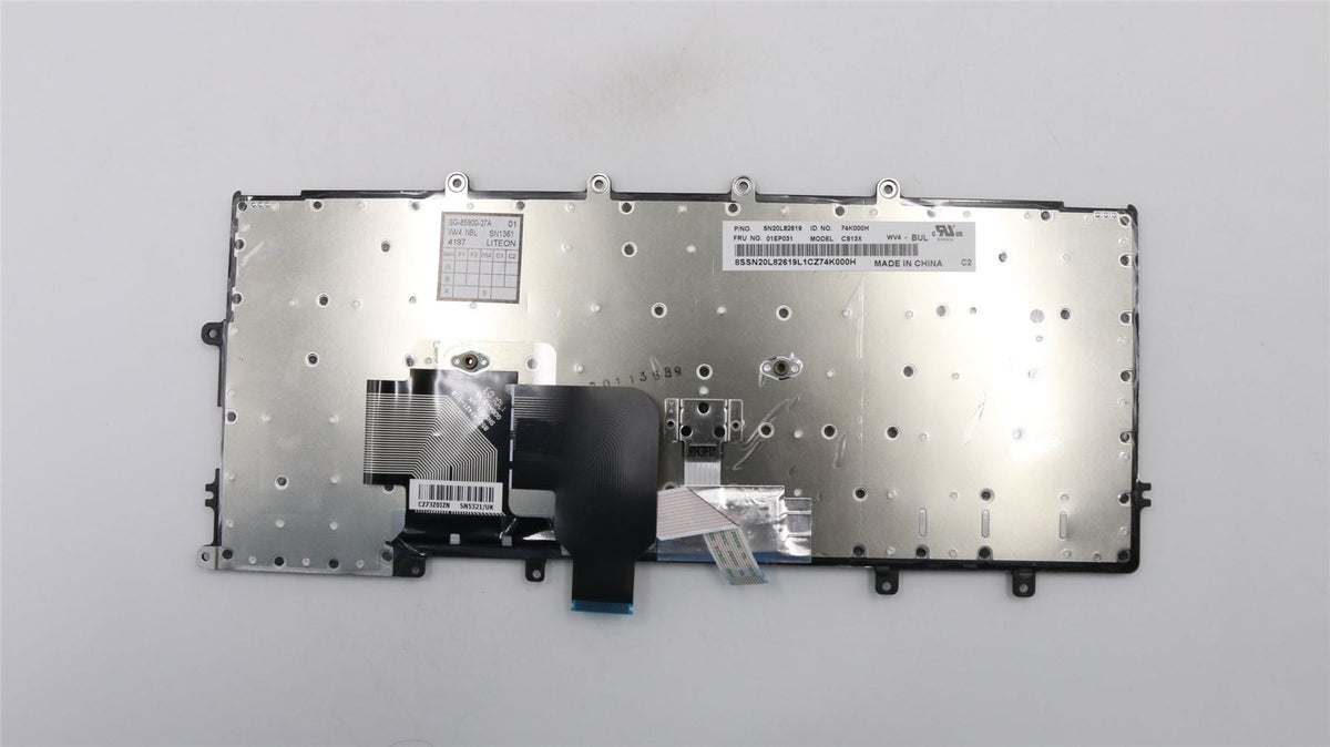 Genuine Lenovo ThinkPad X270 A275 Keyboard Bulgarian Black 01EN555 01EP031