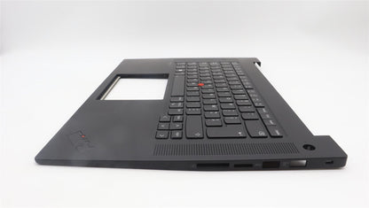 Lenovo ThinkPad P1 Gen 5 Palmrest Touchpad Cover Keyboard Belgian 5M11D12126