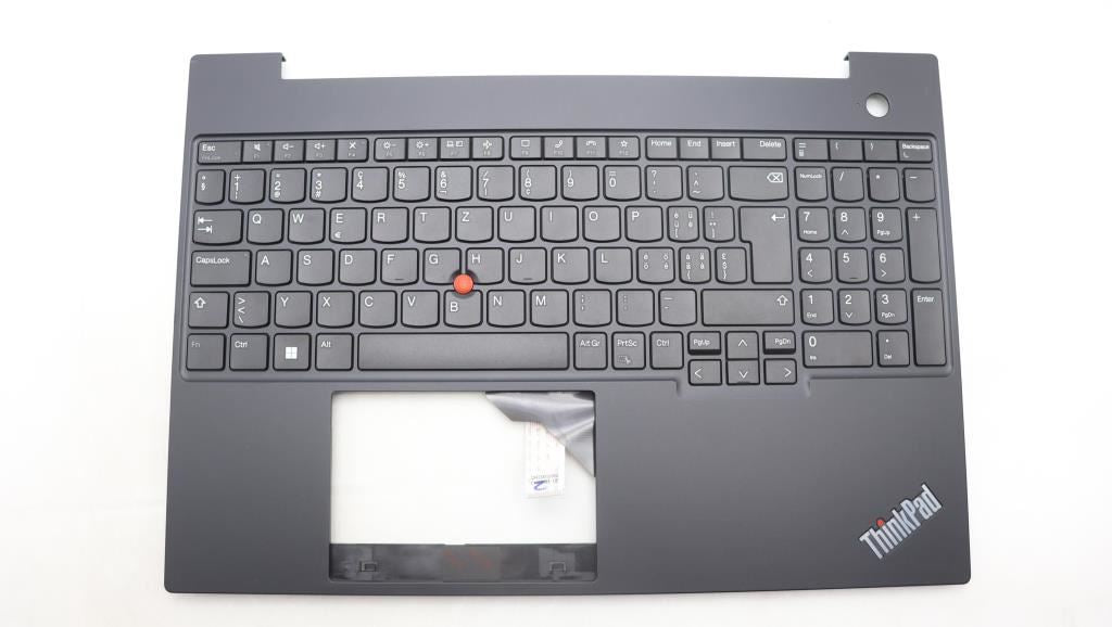 Lenovo ThinkPad E16 Gen 1 Keyboard Palmrest Top Cover Switzerland 5M11H94805