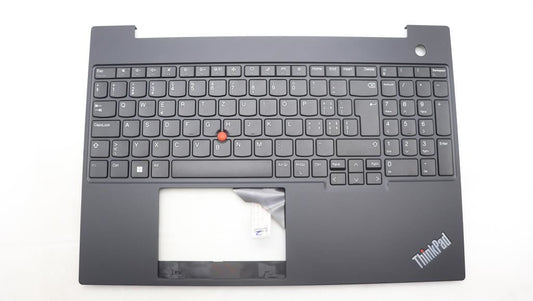 Lenovo ThinkPad E16 Gen 1 Keyboard Palmrest Top Cover Switzerland 5M11H94805