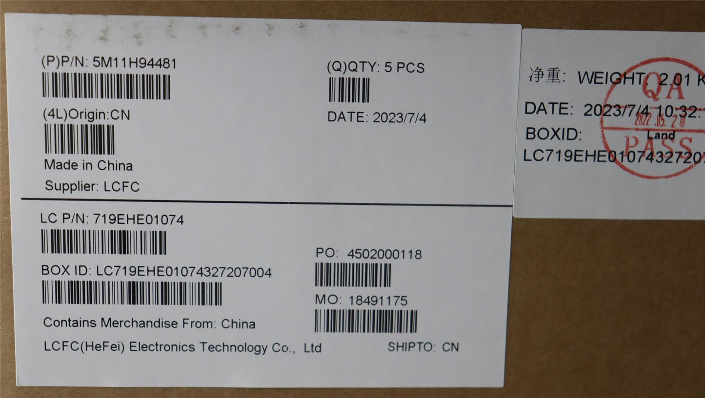Lenovo ThinkPad X13 Gen 4 Keyboard Palmrest Top Cover Bulgarian Black 5M11H94480