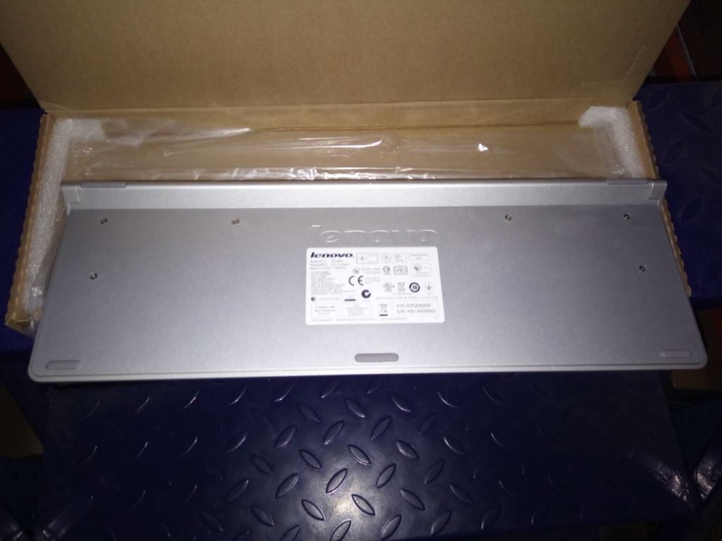Lenovo Liteon SK-8861(US-MY) 2.4G KB-Silver8 US English Keyboard 25209205