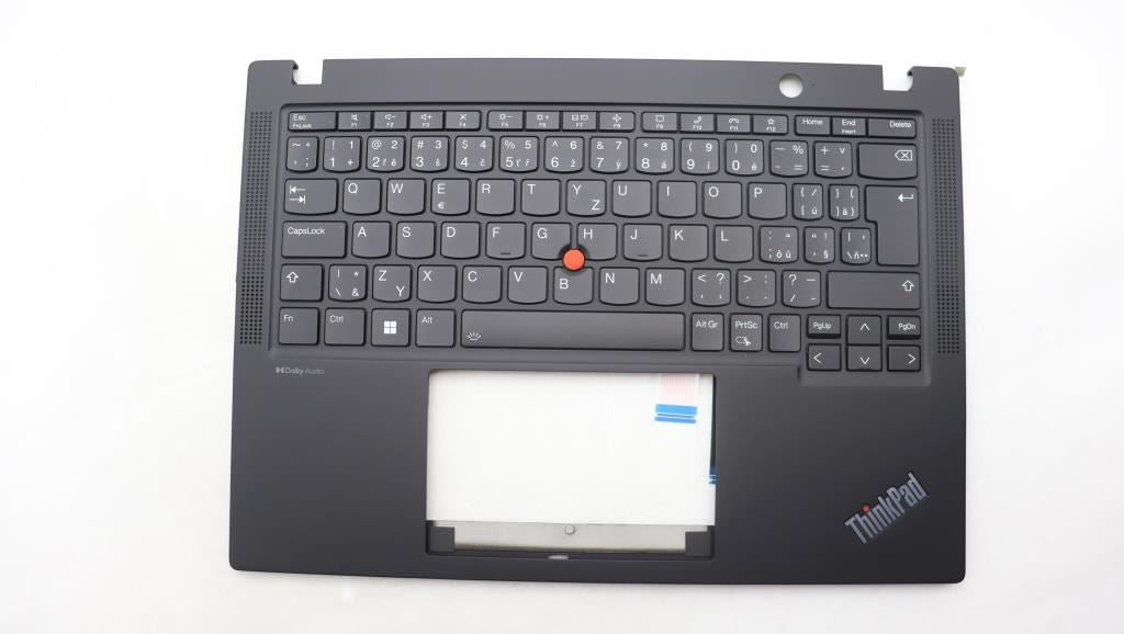 Lenovo ThinkPad X13 Gen 4 Keyboard Palmrest Top Cover Black Backlit 5M11L86126