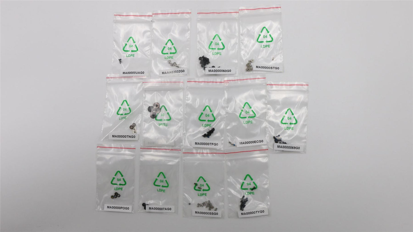 Lenovo ThinkPad S431 S440 Screw Screws Set Kit 04X4296