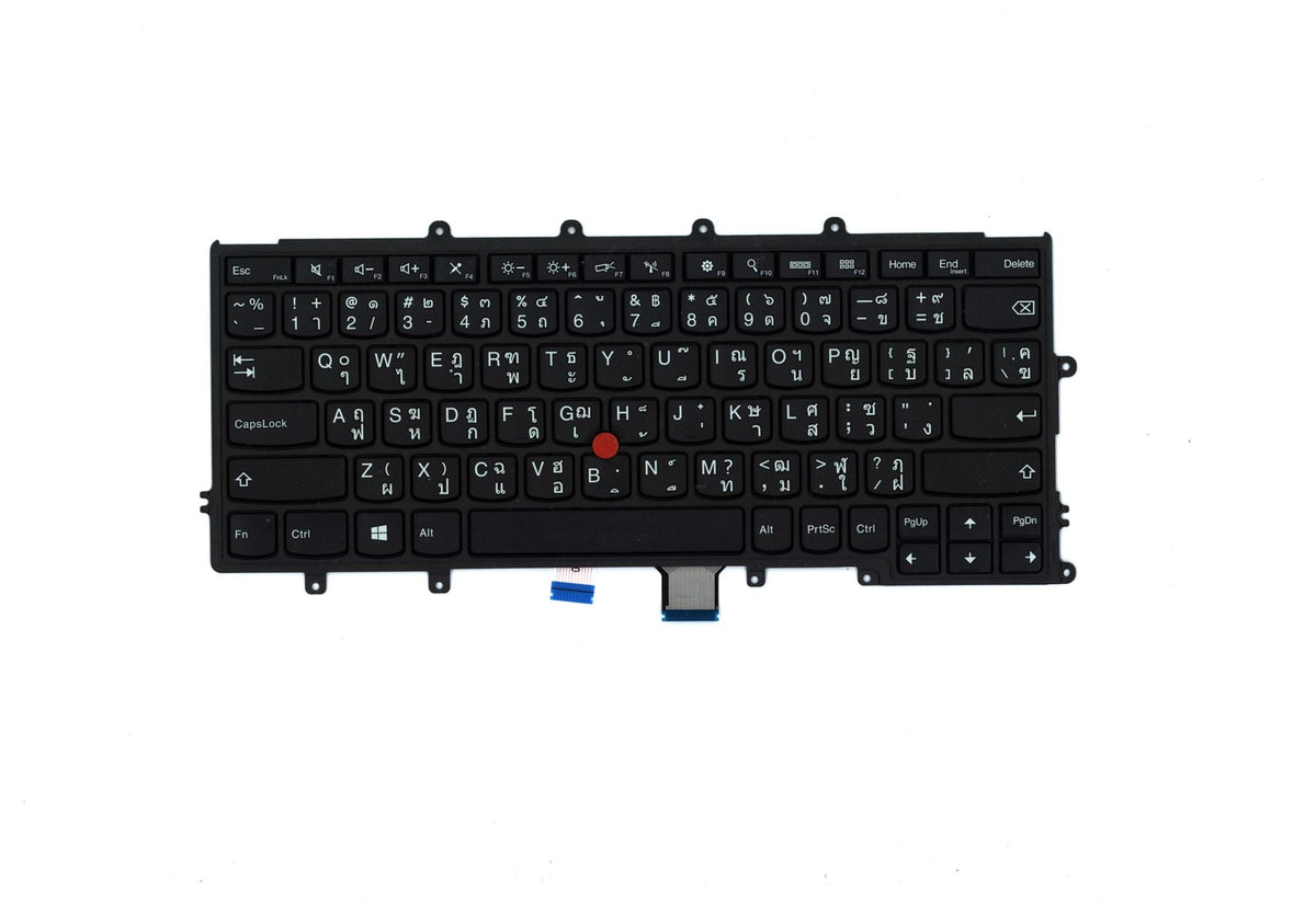 Genuine Lenovo ThinkPad X240 X250 Keyboard Thai Black 04Y0934