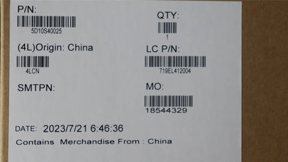 Lenovo LCD MODULE L83AA TT N-TOUCH FCC 5D10S40025