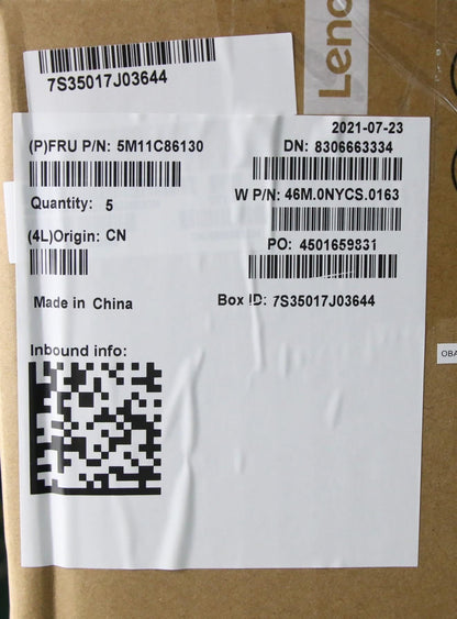 Lenovo 300 W Gen 3 500 W Gen 3 Tastatur Handballenauflage Obere Abdeckung Französisch Schwarz 5M11C86130