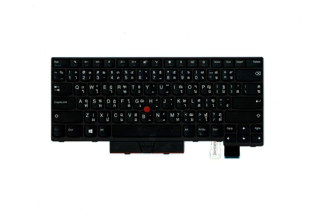 Lenovo ThinkPad T480 A485 Keyboard Thai Black 01HX332