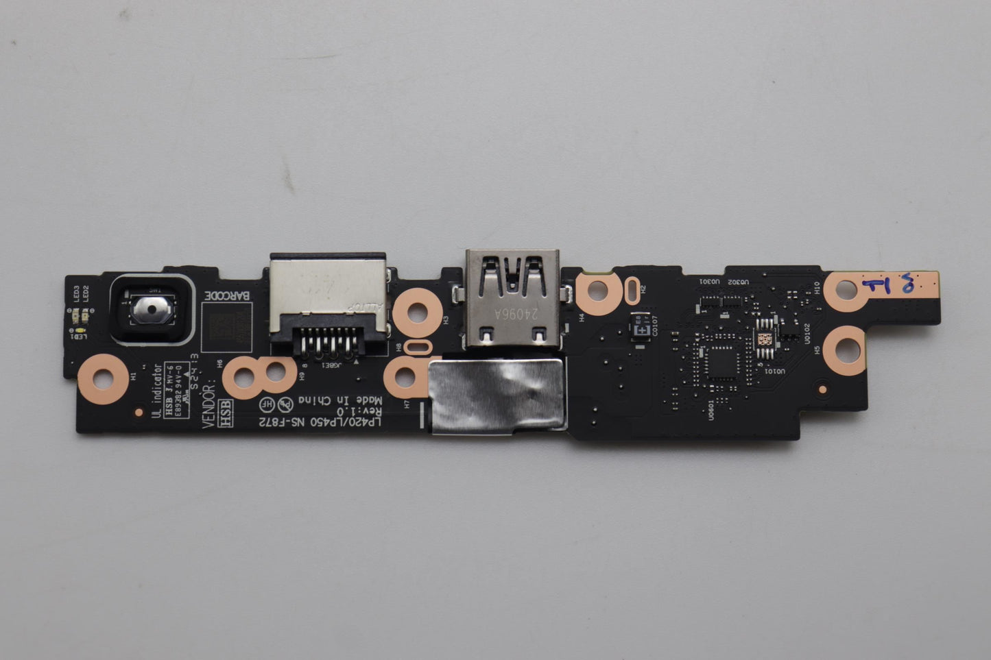 Lenovo CARDPOP FRU PCBAIO/B NSF872LP450 14MP I/O Board 5C51P67042