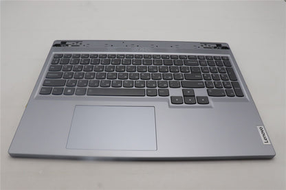 Lenovo Slim 5 16IRH8 5 16APH8 Palmrest Cover Touchpad Keyboard Silver 5CB1L60104