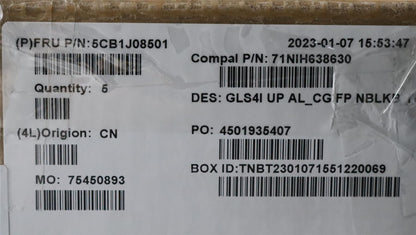 Lenovo UpperCaseASM_ITA C82SD ALCG FPNBL 5CB1J08501