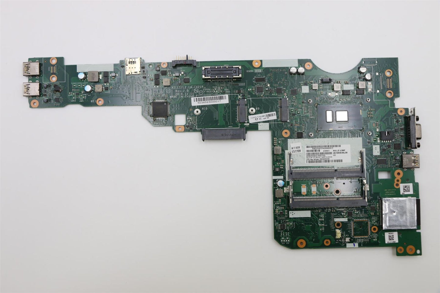 Lenovo ThinkPad L560 Motherboard Mainboard UMA intelI56200U 01LV945
