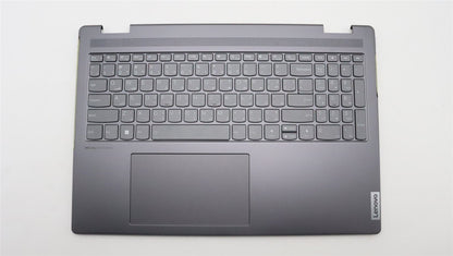 Lenovo Yoga 7 16IAH7 Palmrest Cover Touchpad Keyboard Arabic 5CB1J04268
