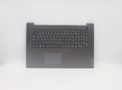 Lenovo IdeaPad 3-17ITL6 Keyboard Palmrest Top Cover German Grey 5CB1B97470