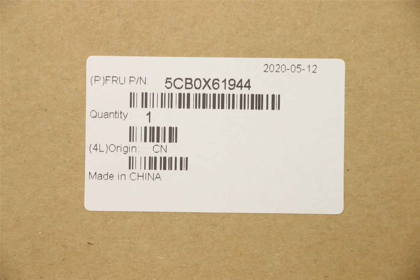 Lenovo UHD OL TP A-Cvr ASM,X1G2 w/Film,N 5CB0X61944