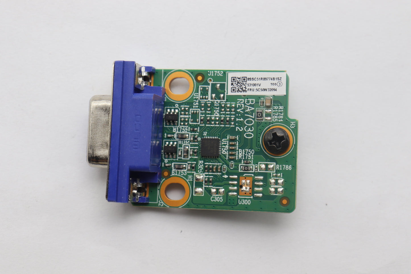 Lenovo CARDPOP BLD Tiny11 BTB card VGA Board 5C50W32094