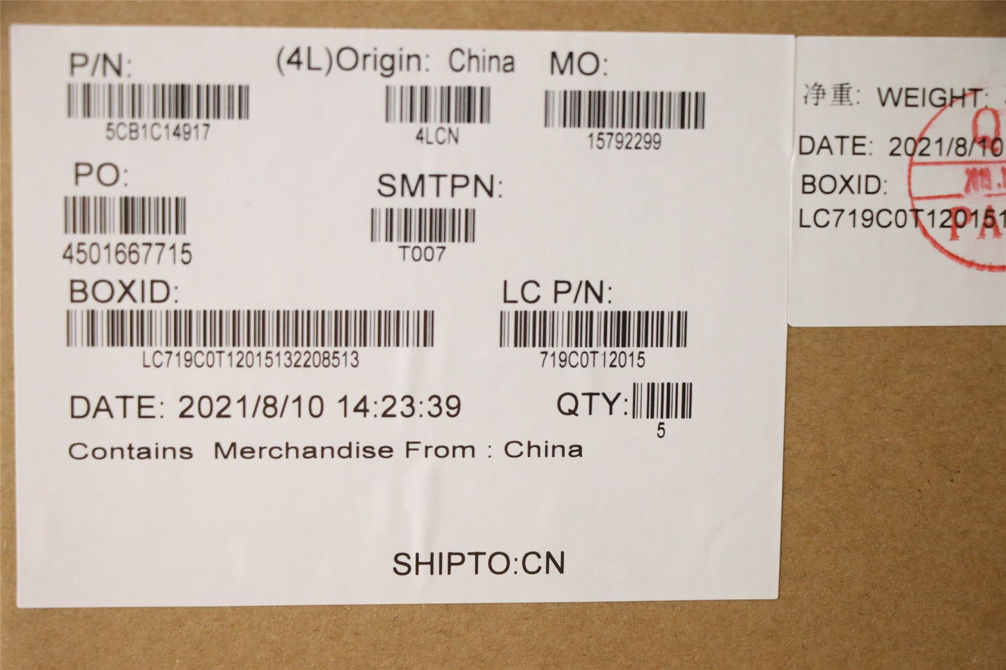 Lenovo 5 16ACH6H Palmrest Cover Touchpad Keyboard US Europe Blue 5CB1C14917