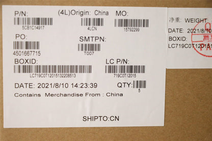 Lenovo 5 16ACH6H Palmrest Cover Touchpad Keyboard US Europe Blue 5CB1C14917