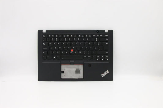 Lenovo ThinkPad T490s Keyboard Palmrest Top Cover Brazil Portuguese 02HM275