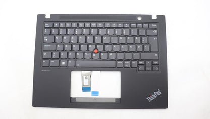 Lenovo ThinkPad T14s Gen 4 Keyboard Palmrest Top Cover Danish Black 5M11L92828