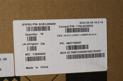 Lenovo Lower Case C 82SA Black 5CB1J09409
