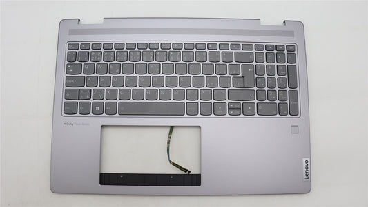 Lenovo Yoga 7 16IRL8 Keyboard Palmrest Top Cover Czech Slovakian 5CB1L32685