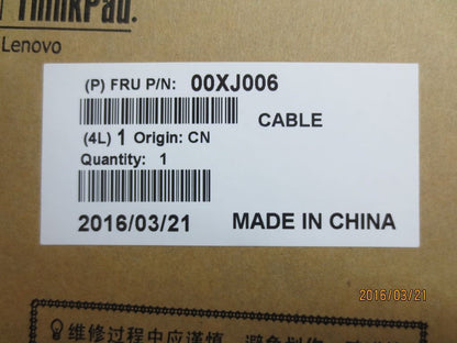 Lenovo ThinkCentre X1 I/O Sub Board Cable 00XJ006