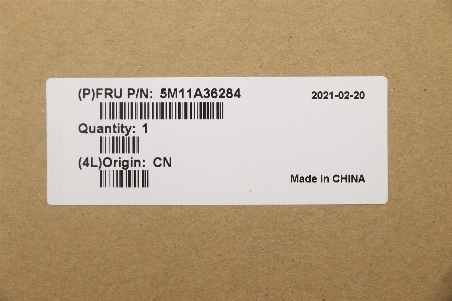 Lenovo ThinkPad E15 2 Keyboard Palmrest Top Cover UK Black 5M11A36284