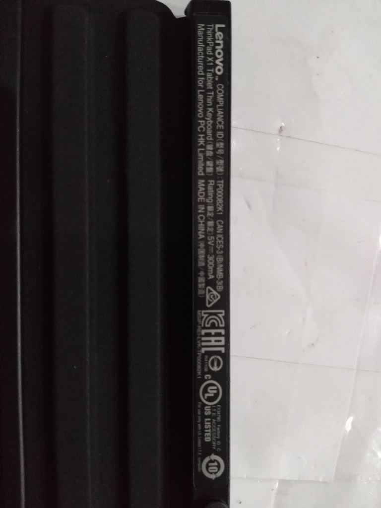 Lenovo ThinkPad X1 1st Gen Dock Keyboard Palmrest Touchpad Swedish Black 01HX726