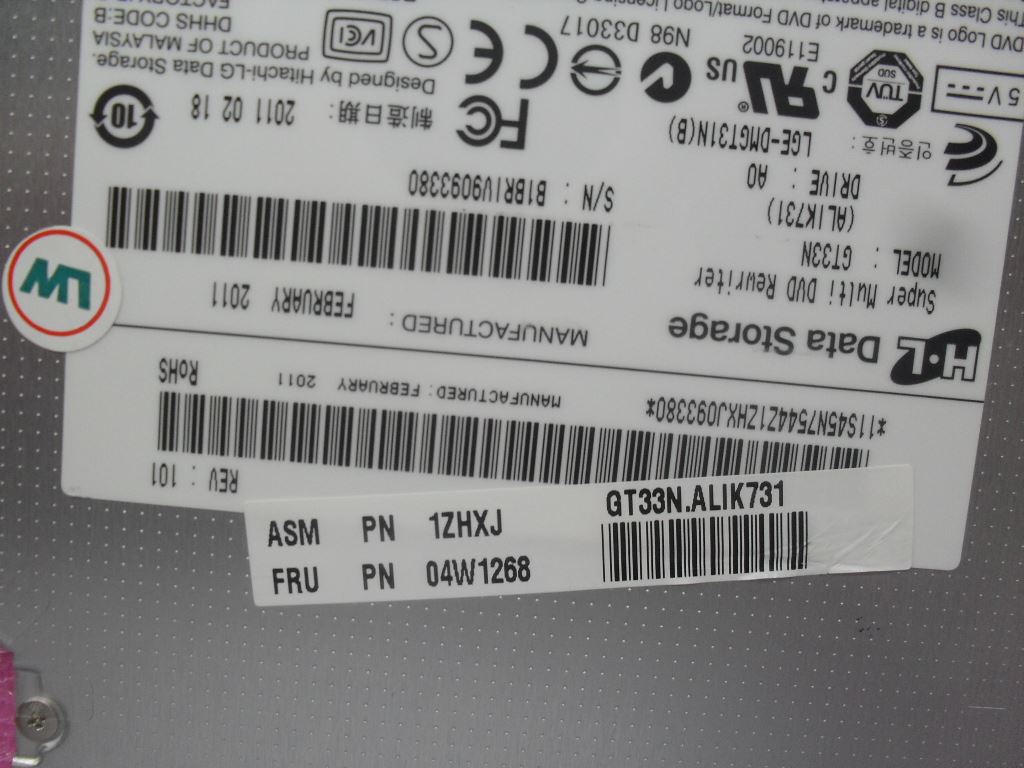 Lenovo SBG11 Rambo6 HLDS 04W1268