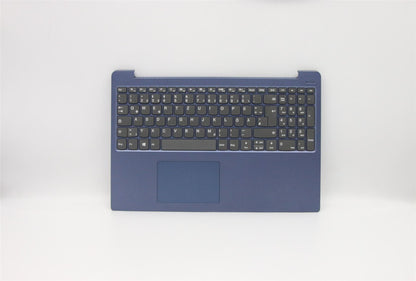 Lenovo IdeaPad 330S-15IKB Keyboard Palmrest Top Cover German Blue 5CB0R07349