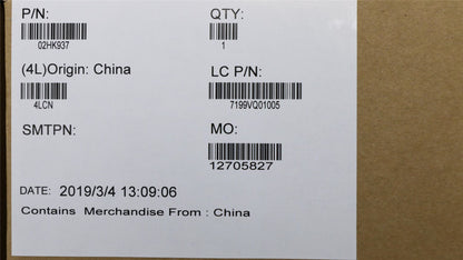 Lenovo 02HK937 BDPLANAR WIN,i5-8265U,8G,D-TPM,UMA