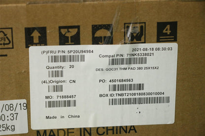 Lenovo T-FLEX_380_25X15X2MM,Laird 5P20U94984
