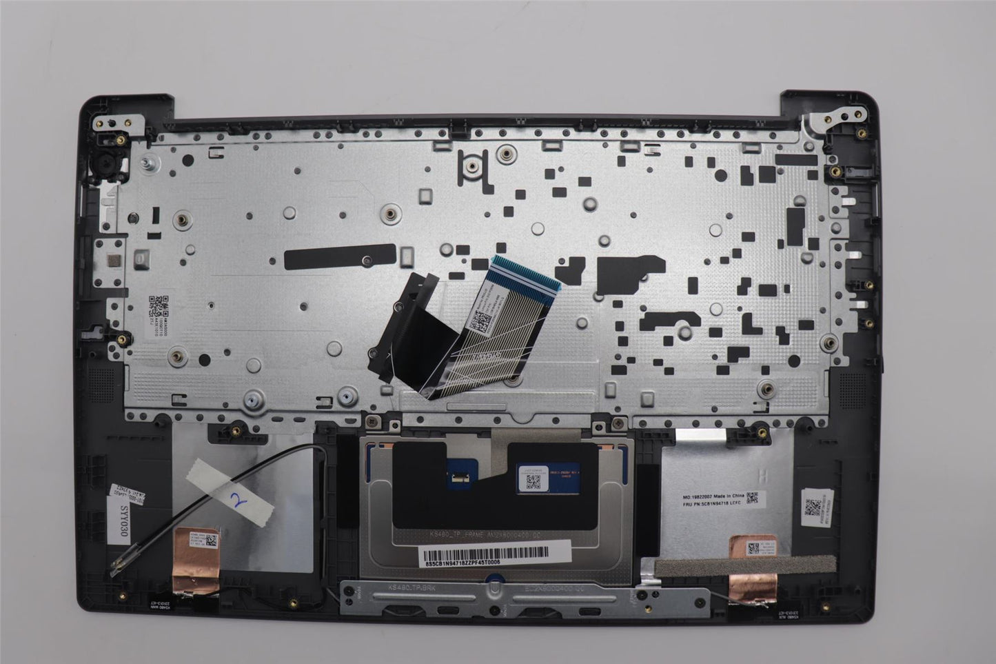 Lenovo Upper Case ASM_EURO ENGL83E5NAGNBL 5CB1N94718