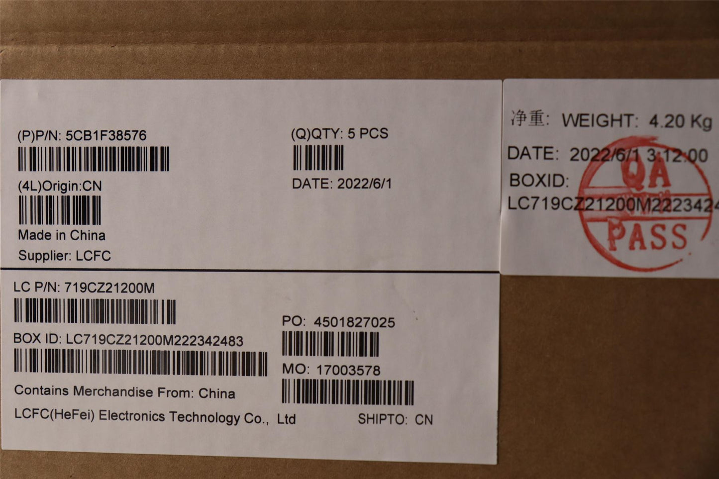 Lenovo Upper Case ASM_SWS L82RF ST w/BU 5CB1F38576