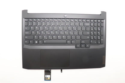 Lenovo IdeaPad 3 15IHU6 Palmrest Cover Touchpad Keyboard Greek Grey 5CB1D04570