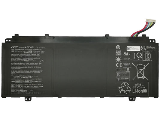 Acer Swift S5-371 S5-371T SF514-51 Battery 4030MAH KT.00305.001