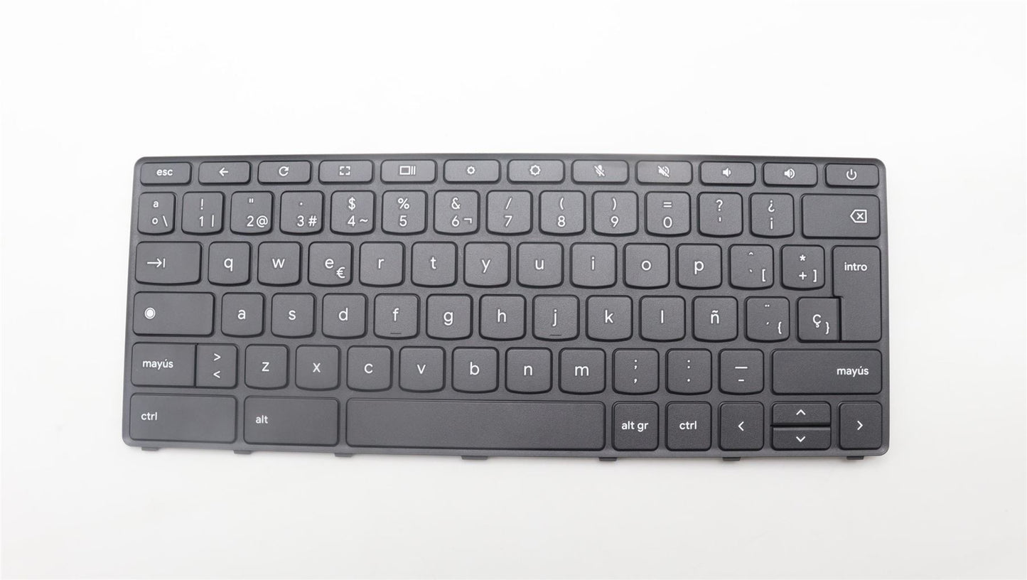 Lenovo 100e Gen4 Keyboard Spanish Grey Backlit 5N21L43943