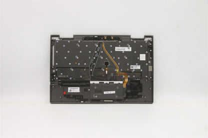 Lenovo Yoga X1 5th Keyboard Palmrest Top Cover German Grey 5M10Z37114