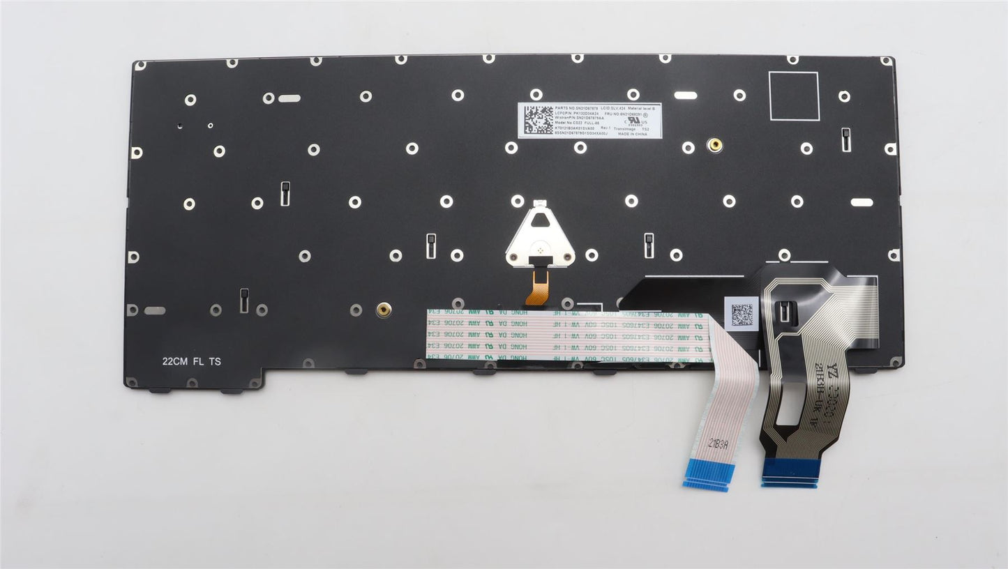 Lenovo ThinkPad L14 Gen 3 L14 Gen 4 T14 Gen 3 Keyboard Black 5N21D68143