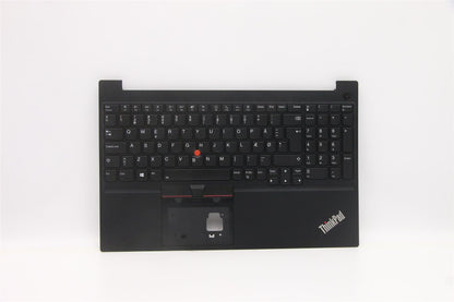 Lenovo ThinkPad E15 Gen 2 Keyboard Palmrest Top Cover Danish Black 5M11A36083