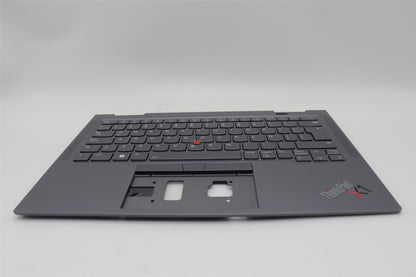 Lenovo ThinkPad X1 8th Gen Keyboard Palmrest Top Cover Latin Spanish 5M11H62454