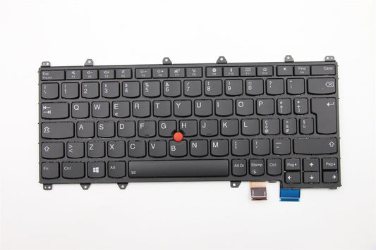 Lenovo Yoga X380 Keyboard Italian Black Backlit 01HW632