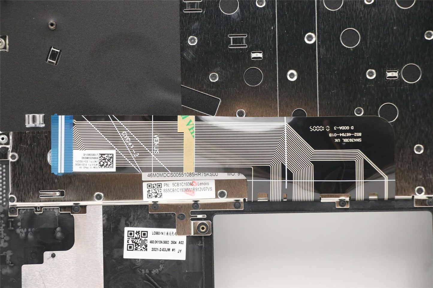 Lenovo Upper Case ASM_FR W 82HU NFNB PG 5CB1C19365