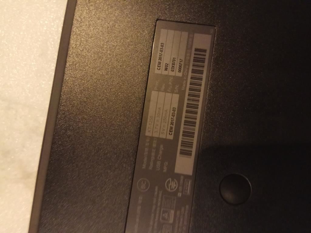 Lenovo Danish Keyboard 03X8701