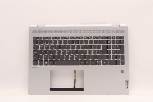 Lenovo IdeaPad 5 16IAU7 Keyboard Palmrest Top Cover Switzerland 5CB1H81059