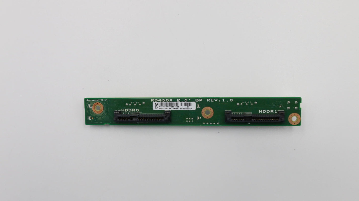 Lenovo ThinkSer RearBP_2X2.5 Board 00FC676