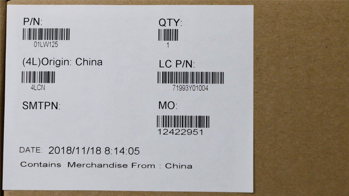 Lenovo ThinkPad E480 E580 Thermal Heatsink Cooling Fan 01LW126